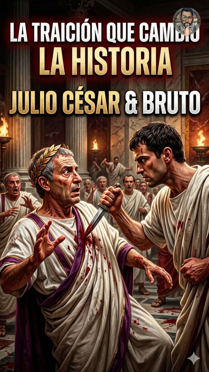 La Traición que Cambió la Historia: César y Bruto