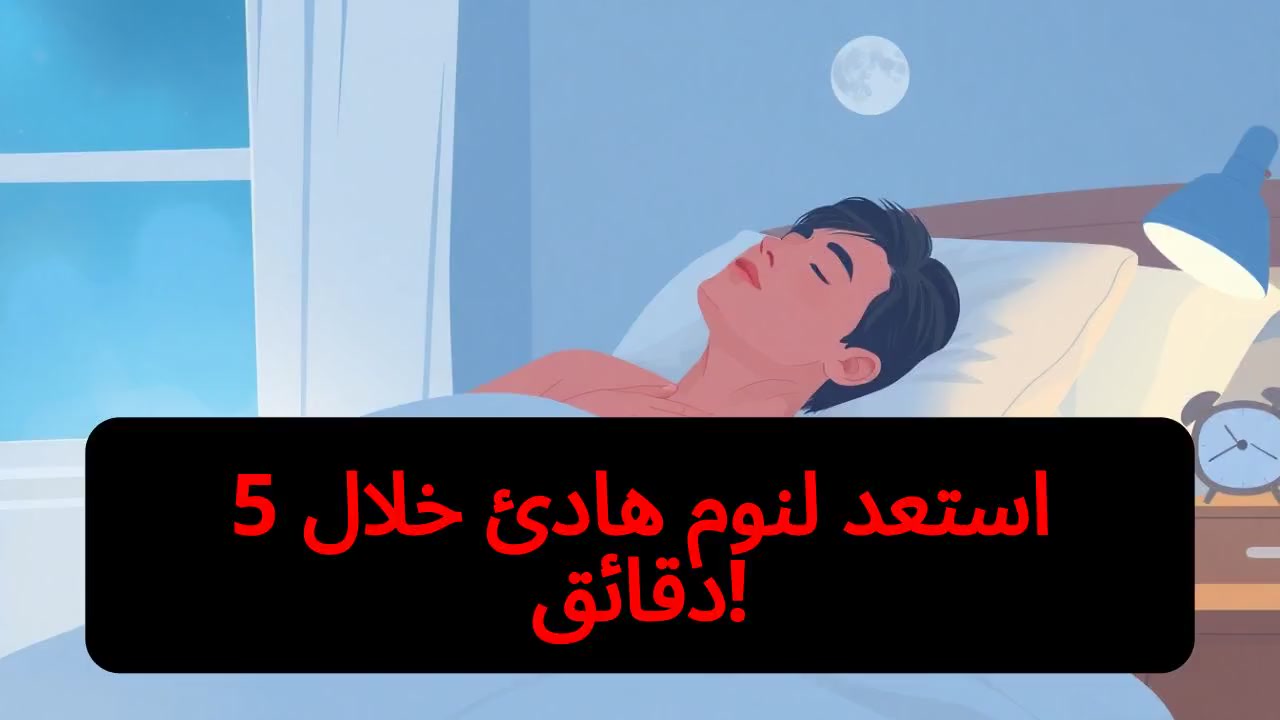 استعد لنوم هادئ خلال 5 دقائق!