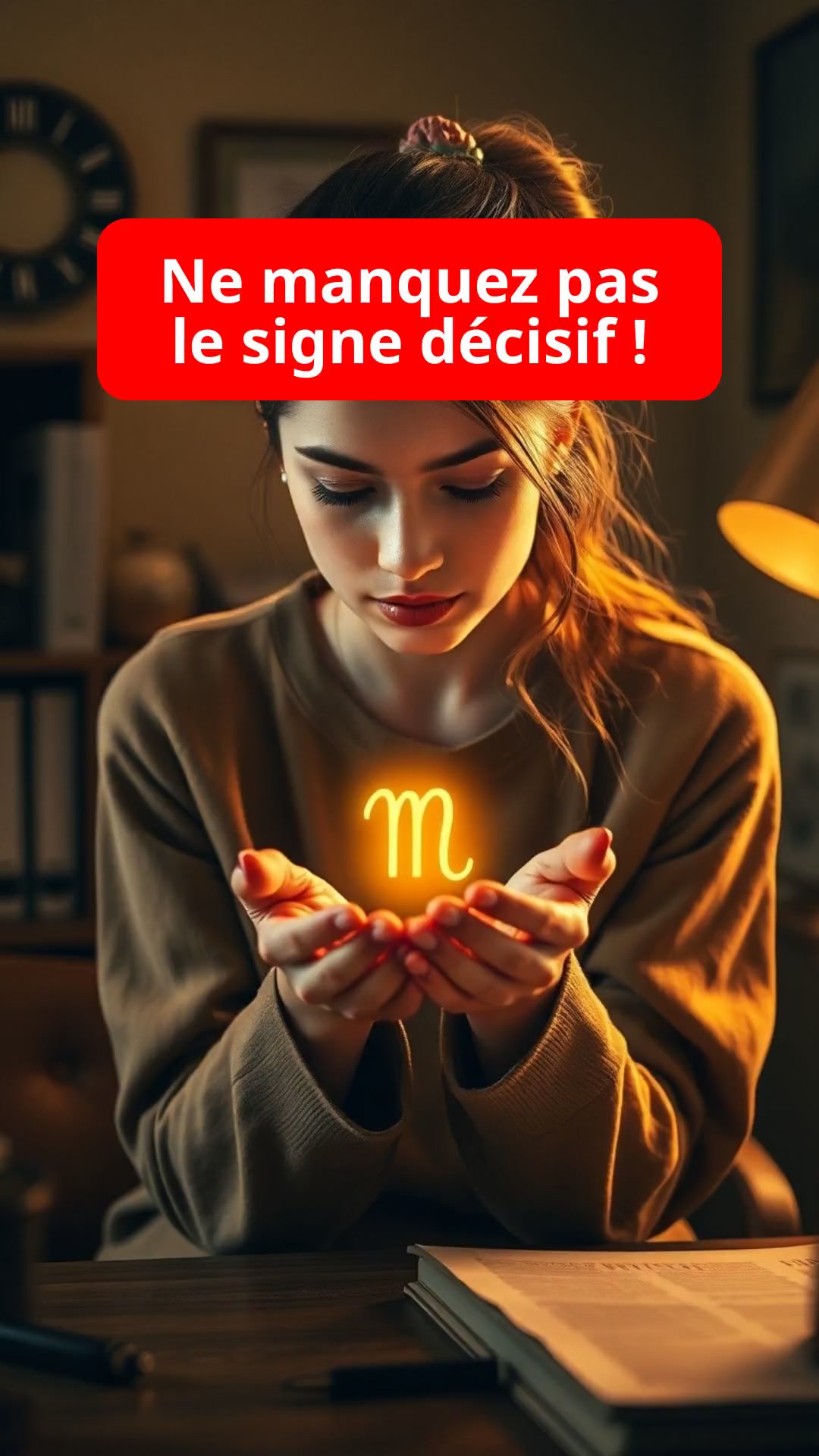 Ne manquez pas le signe décisif !