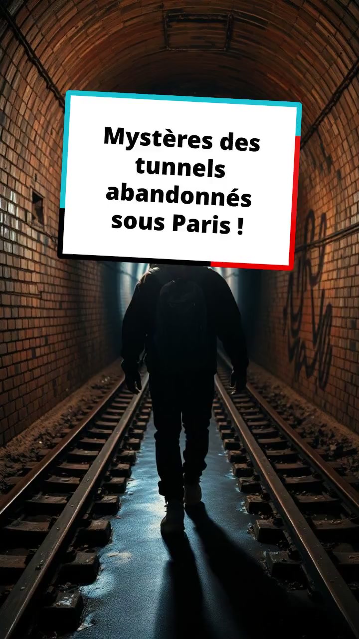 Mystères des tunnels abandonnés sous Paris !