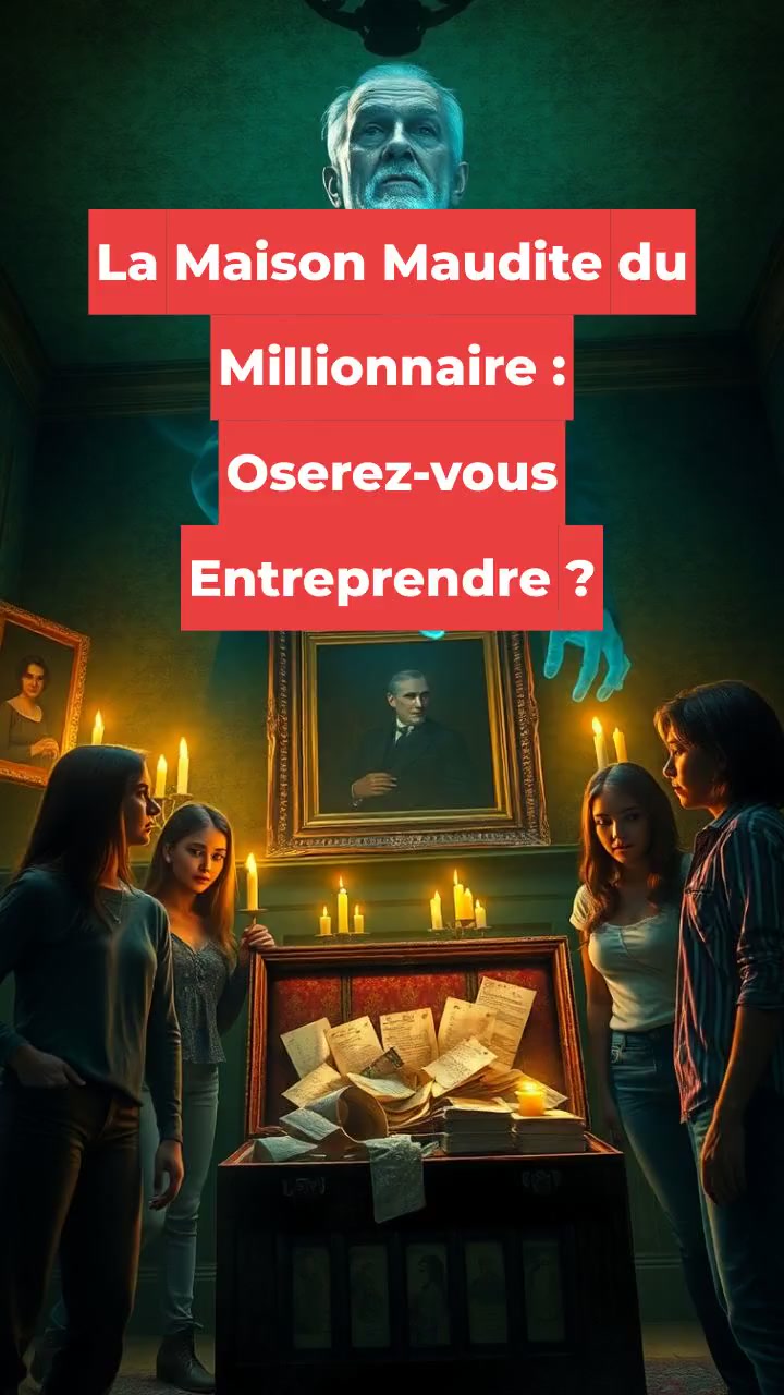 La Maison Maudite du Millionnaire : Oserez-vous Entreprendre ?