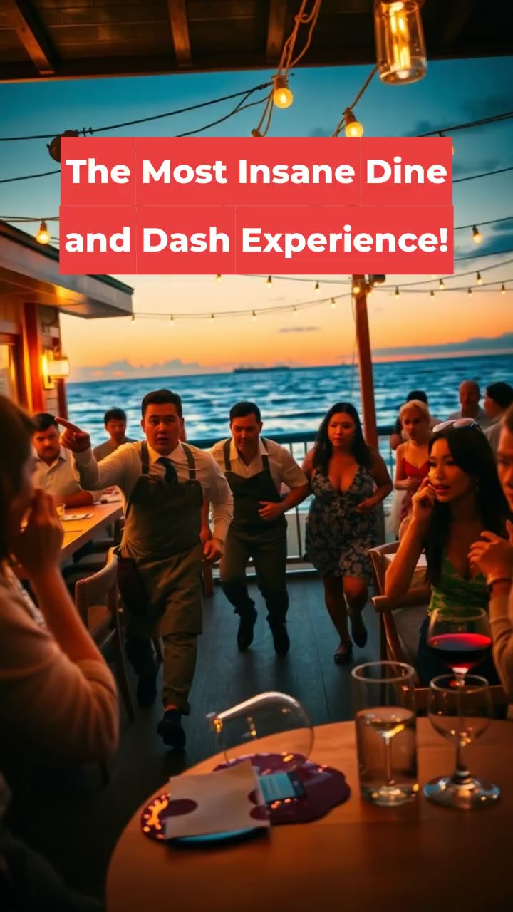 The Most Insane Dine and Dash Experience!
