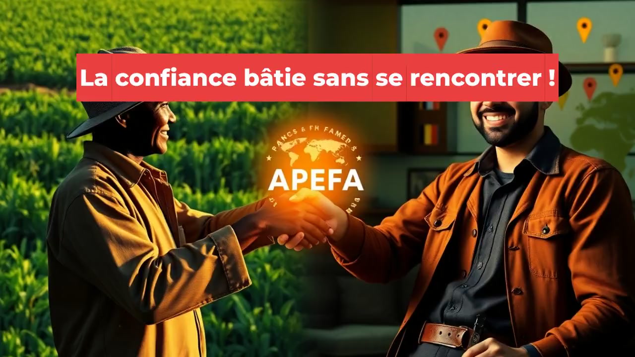 La confiance bâtie sans se rencontrer !