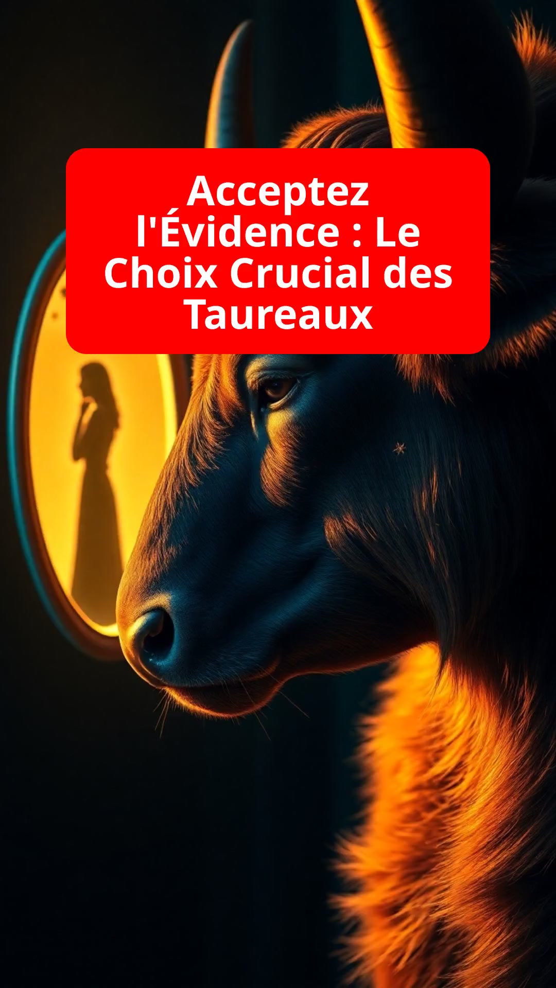 Acceptez l'Évidence : Le Choix Crucial des Taureaux