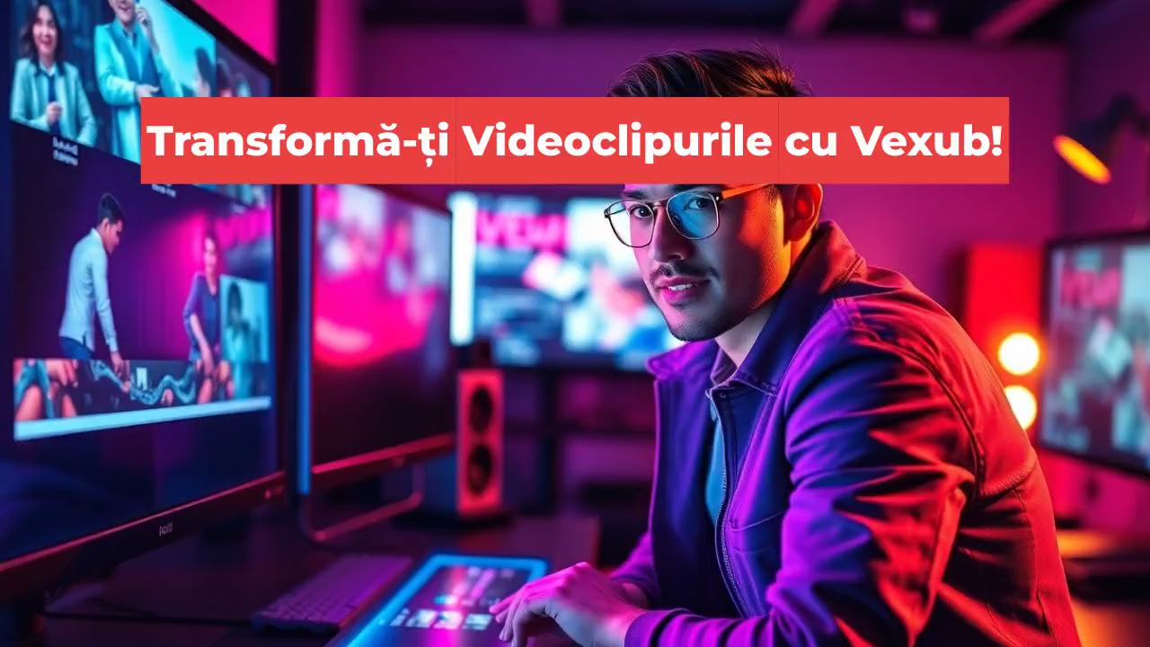 Transformă-ți Videoclipurile cu Vexub!