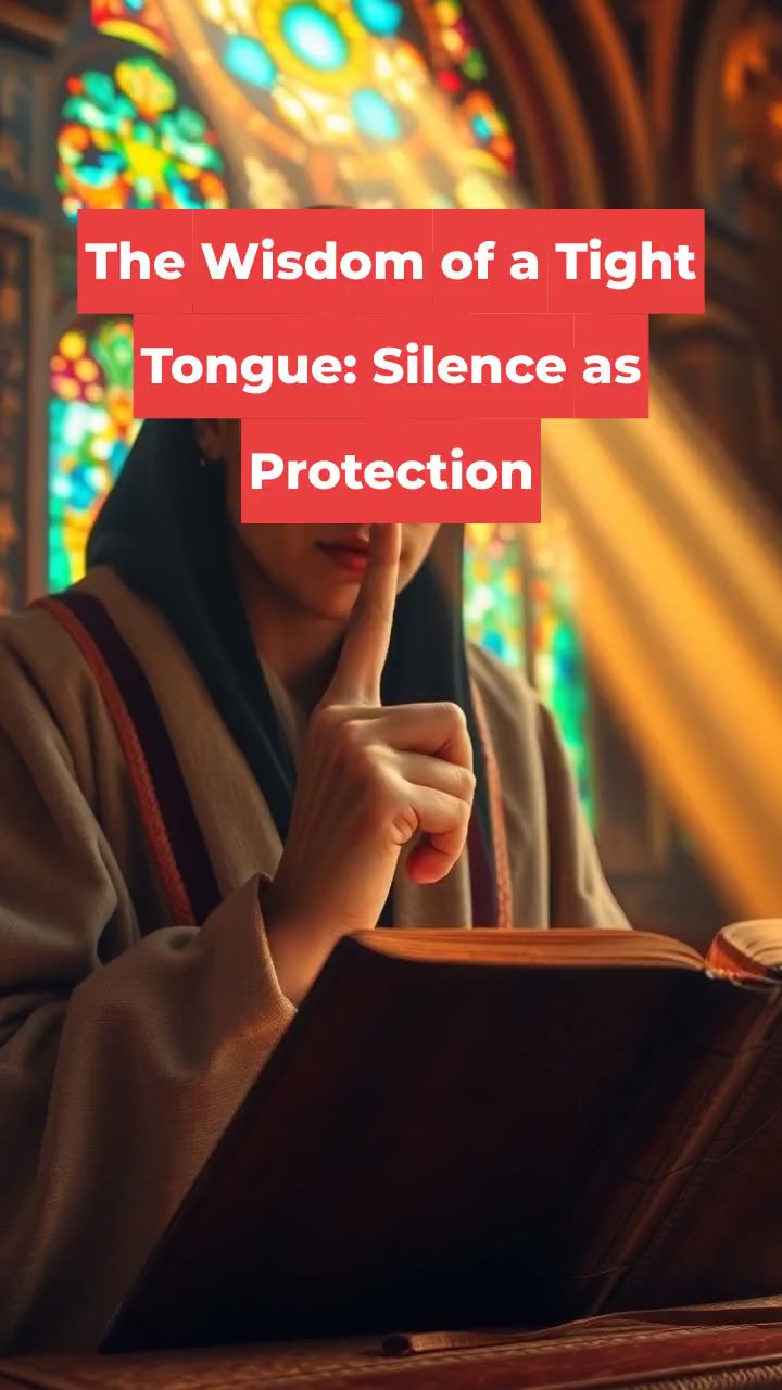 The Wisdom of a Tight Tongue: Silence as Protection