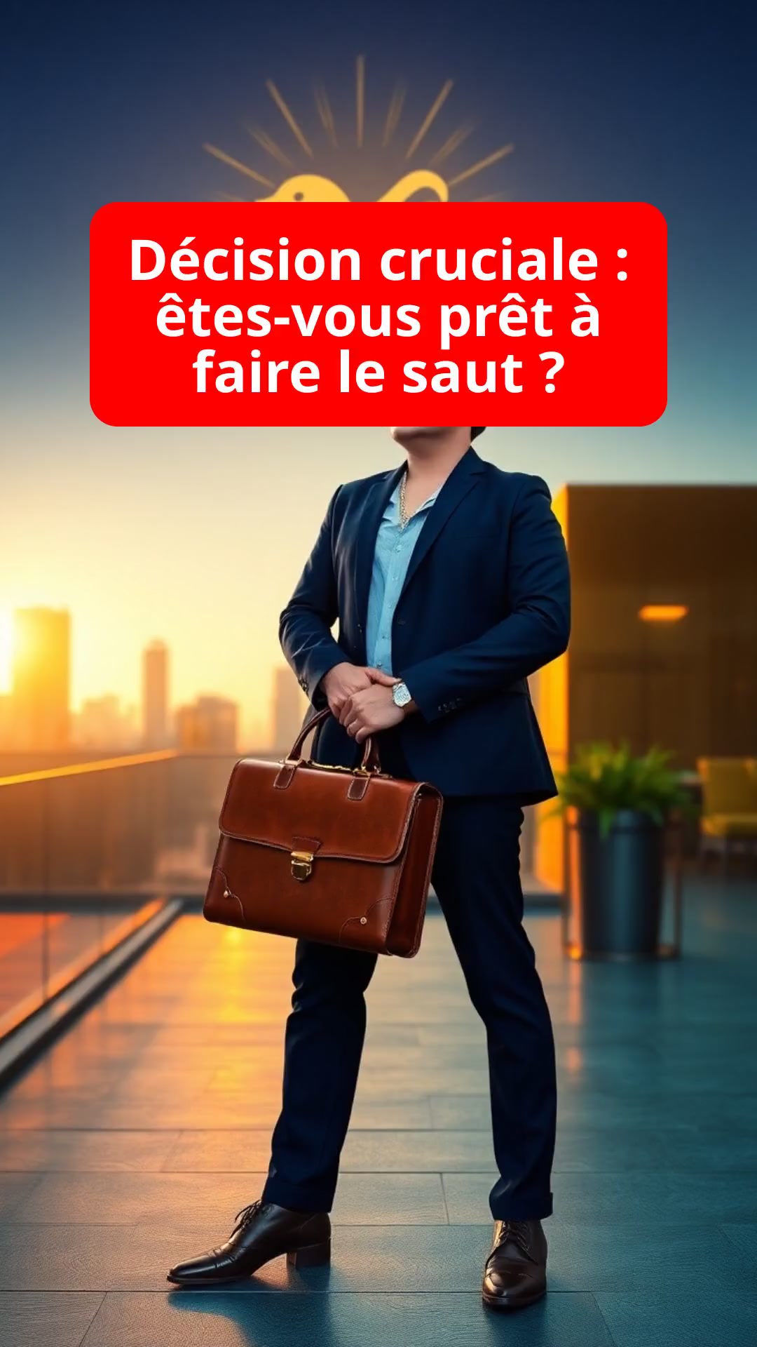 Décision cruciale : êtes-vous prêt à faire le saut ?
