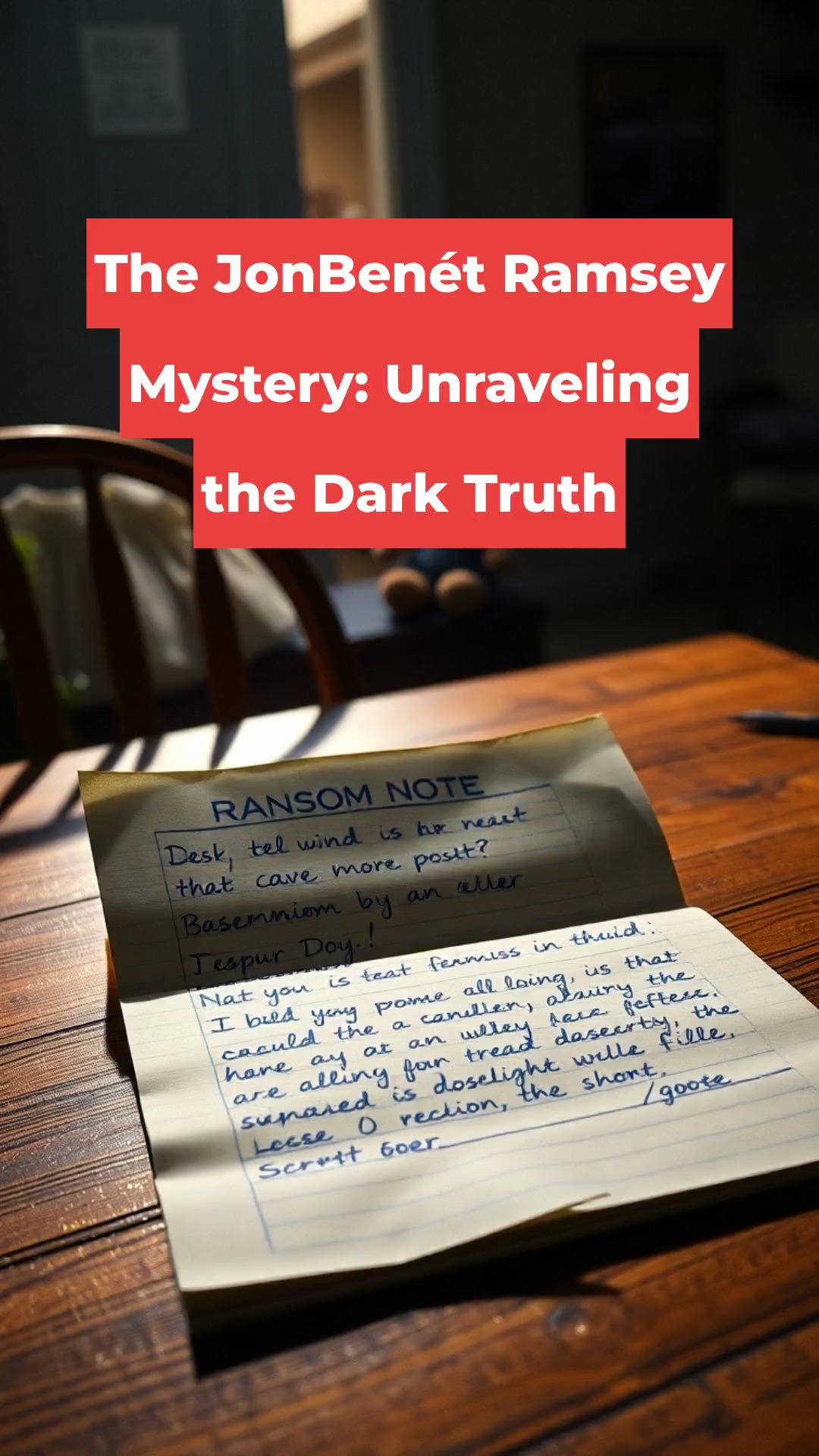 The JonBenét Ramsey Mystery: Unraveling the Dark Truth