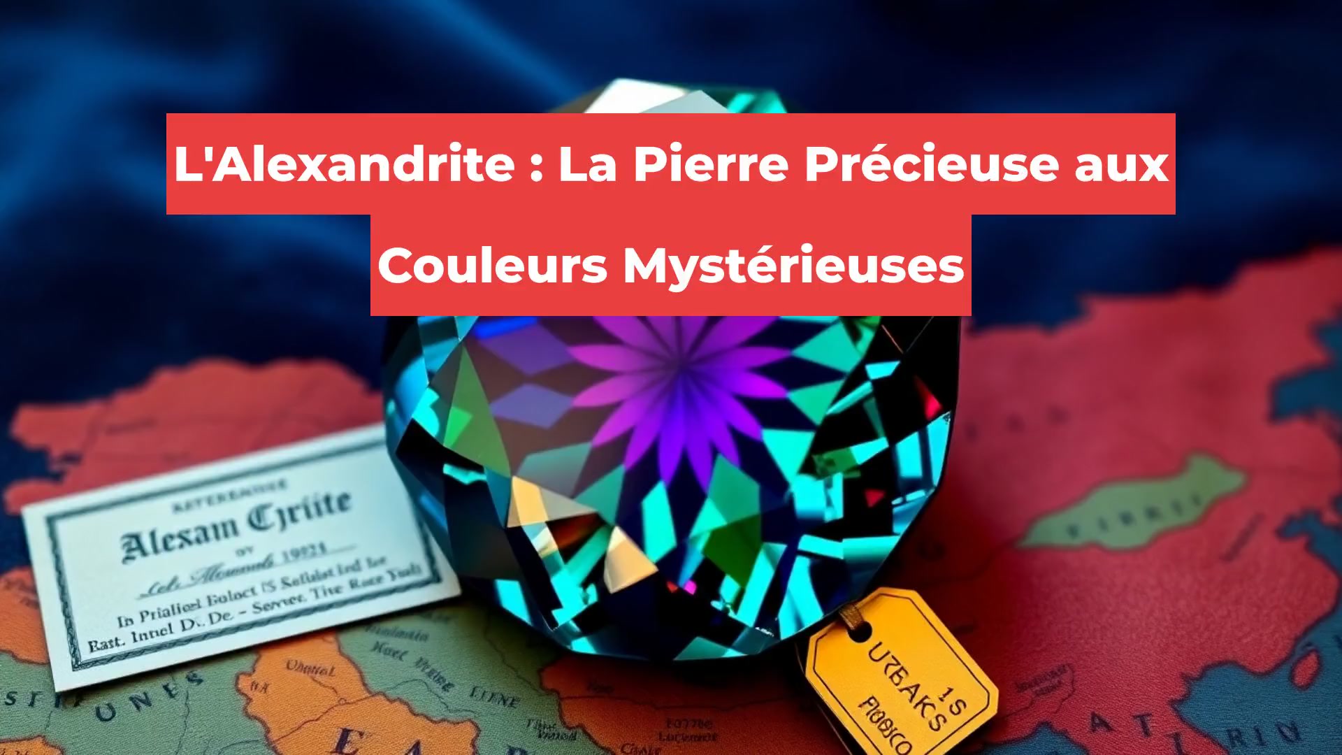 L'Alexandrite : La Pierre Précieuse aux Couleurs Mystérieuses