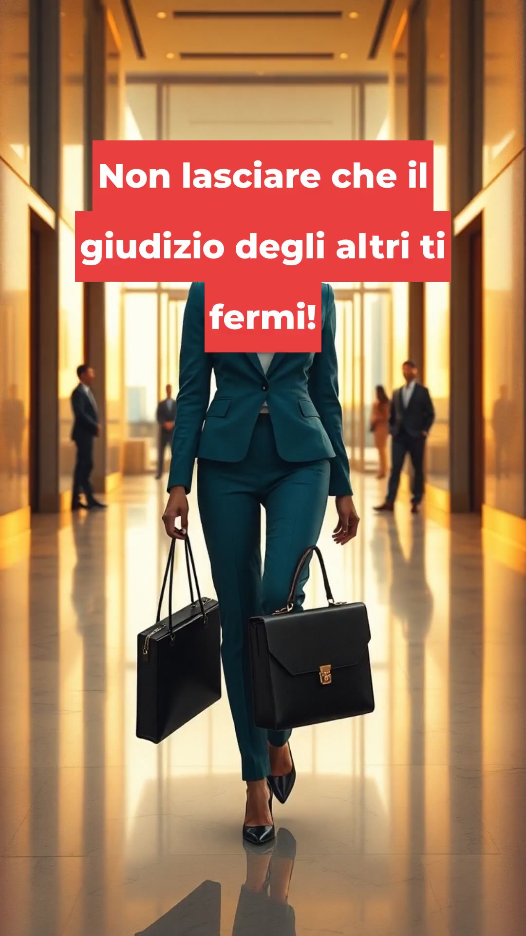 Non lasciare che il giudizio degli altri ti fermi!