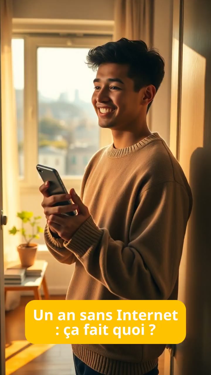 Un an sans Internet : la redécouverte de soi !