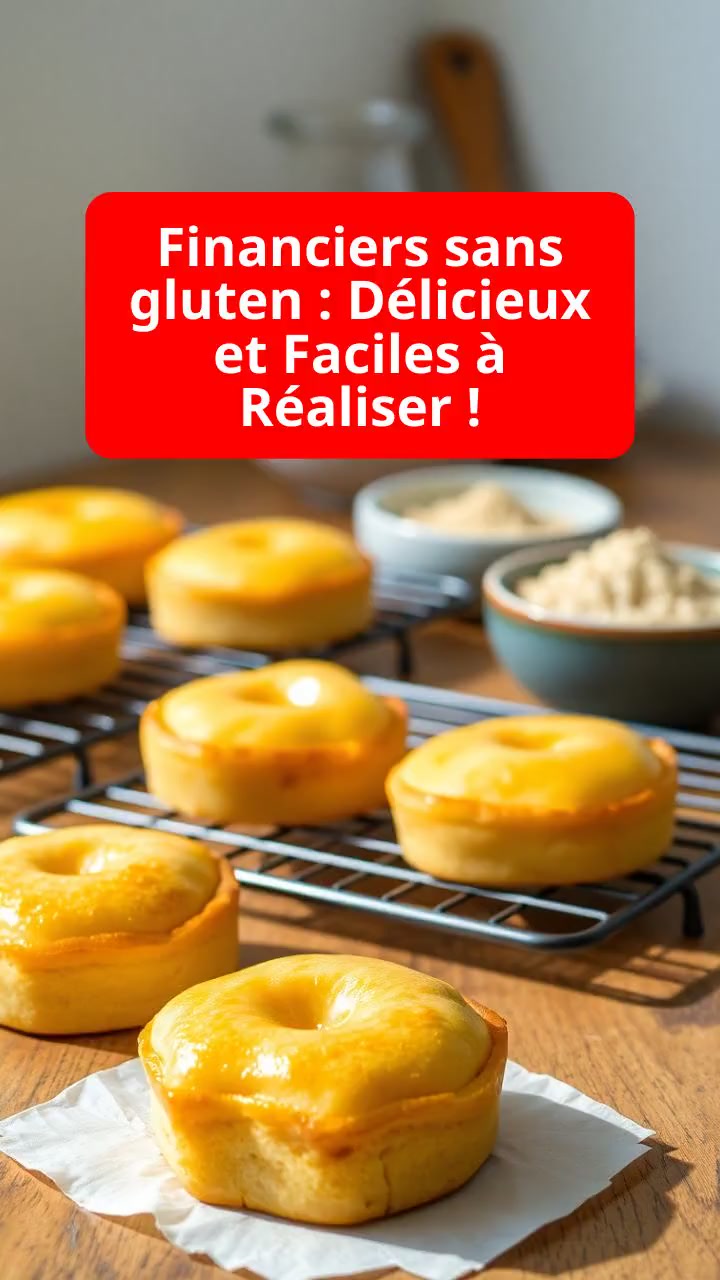 Financiers sans gluten : Délicieux et Faciles à Réaliser !
