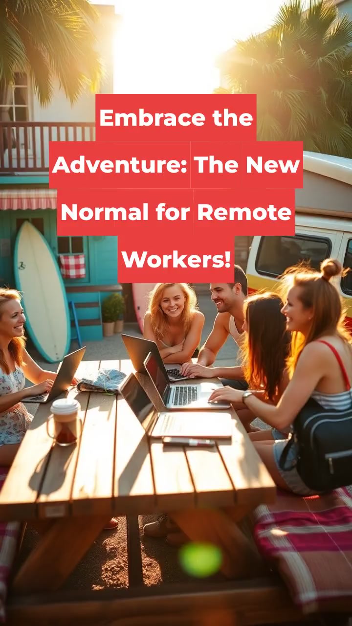 Embrace the Adventure: The New Normal for Remote Workers!