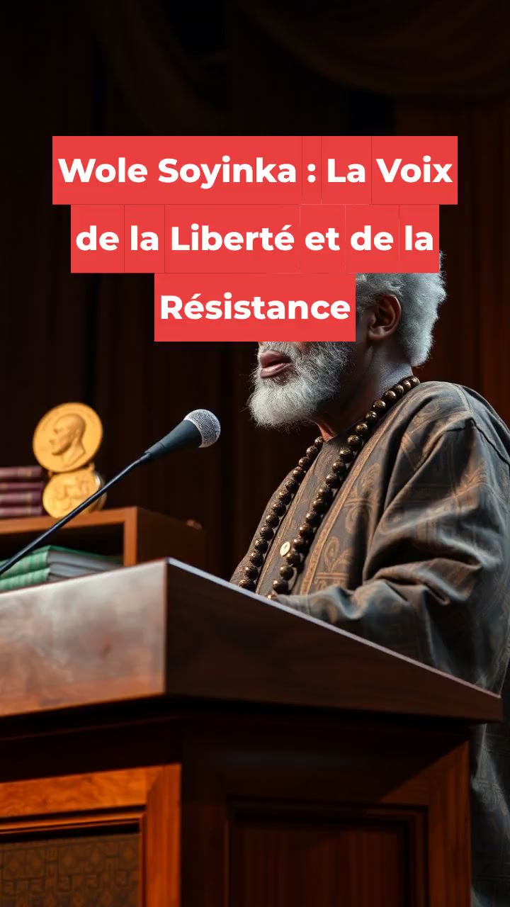 Wole Soyinka : La Voix de la Liberté et de la Résistance
