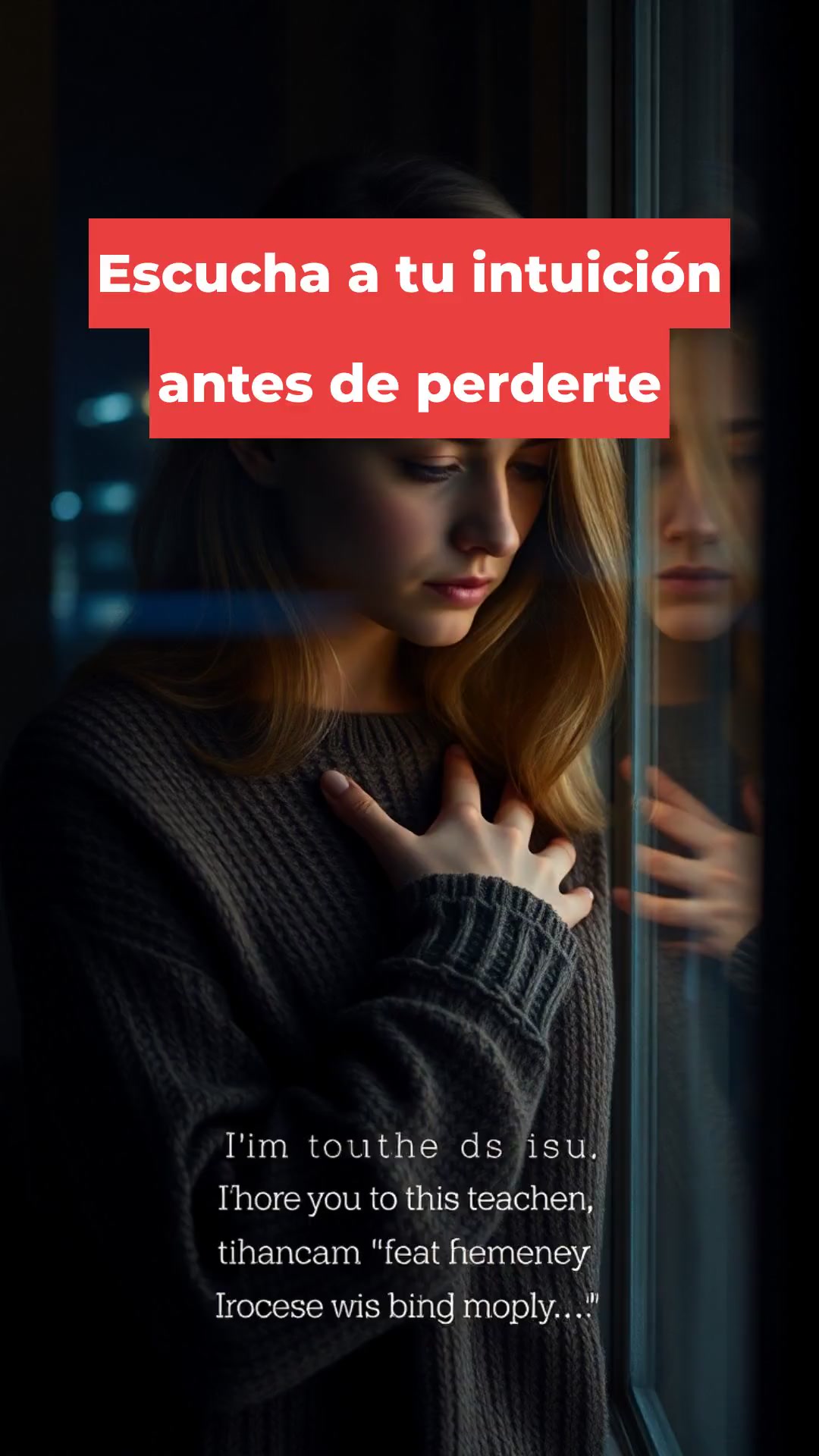 Escucha a tu intuición antes de perderte