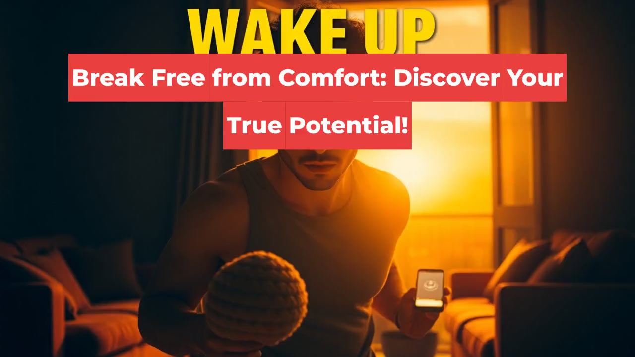 Break Free from Comfort: Discover Your True Potential!