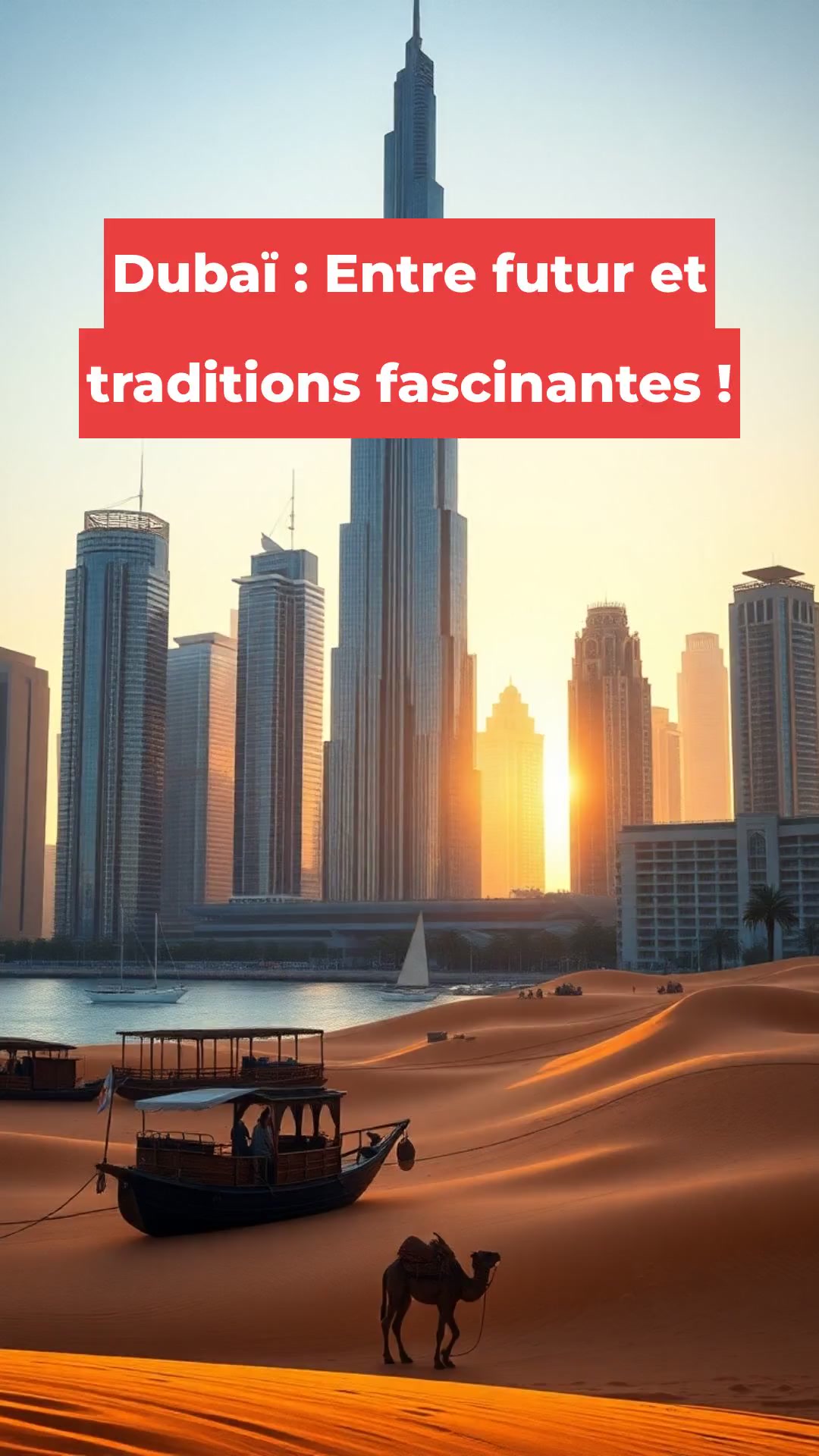 Dubaï : Entre futur et traditions fascinantes !