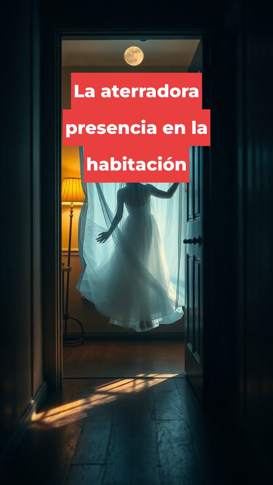 La aterradora presencia en la habitación