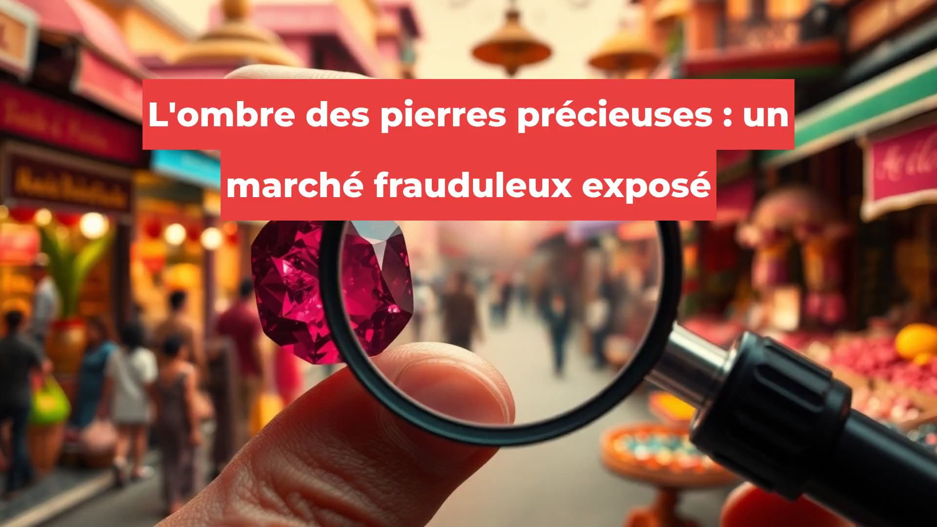 L'ombre des pierres précieuses : un marché frauduleux exposé
