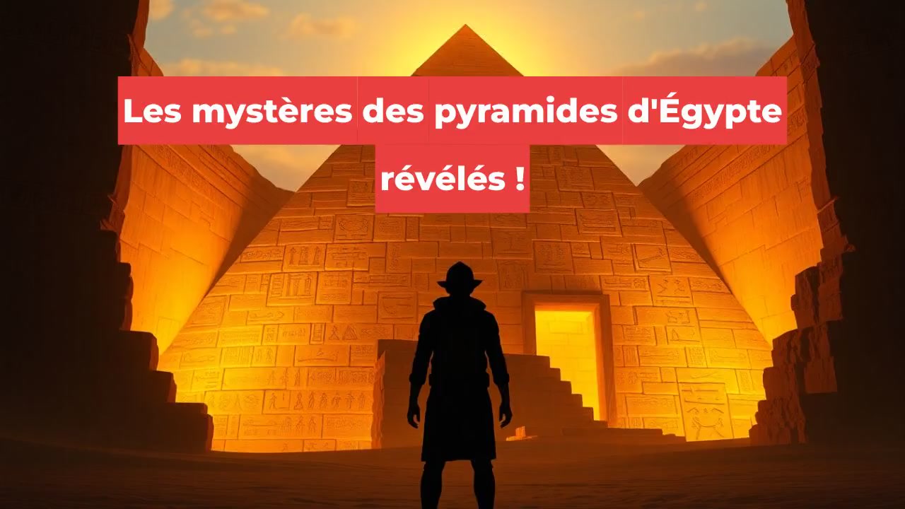 Les mystères des pyramides d'Égypte révélés !
