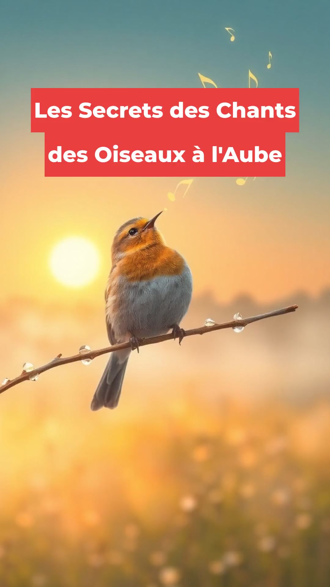 Les Secrets des Chants des Oiseaux à l'Aube