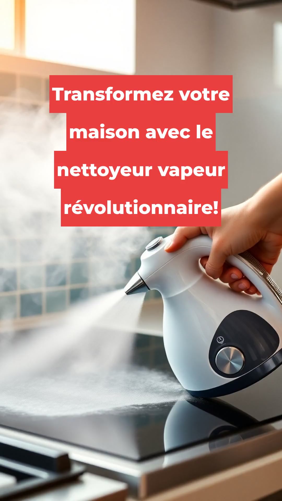 Transformez votre maison avec le nettoyeur vapeur révolutionnaire!