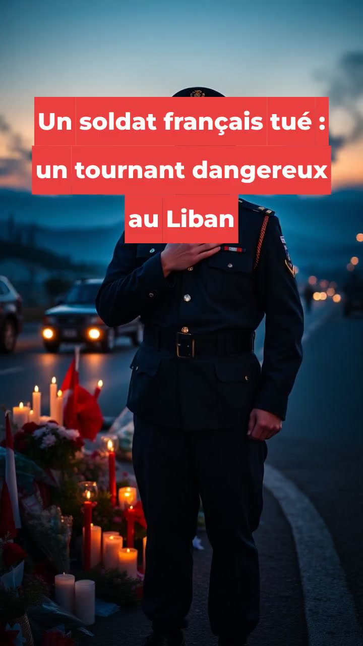 Un soldat français tué : un tournant dangereux au Liban