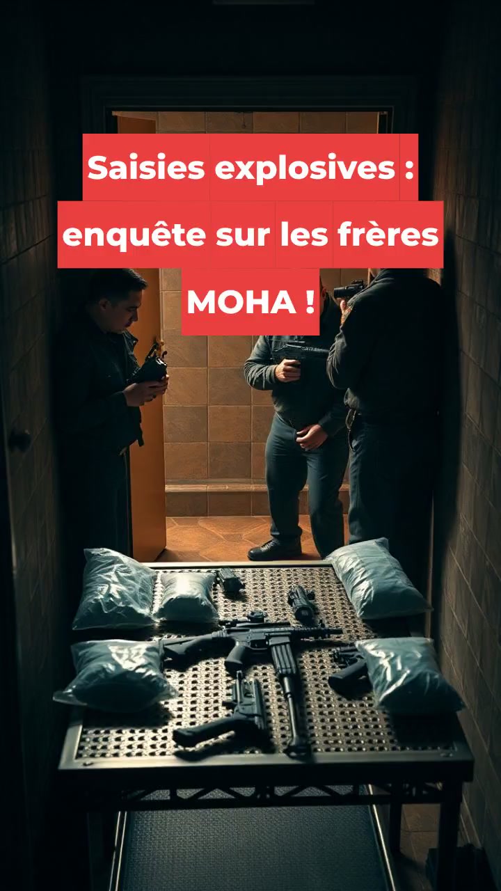 Saisies explosives : enquête sur les frères MOHA !