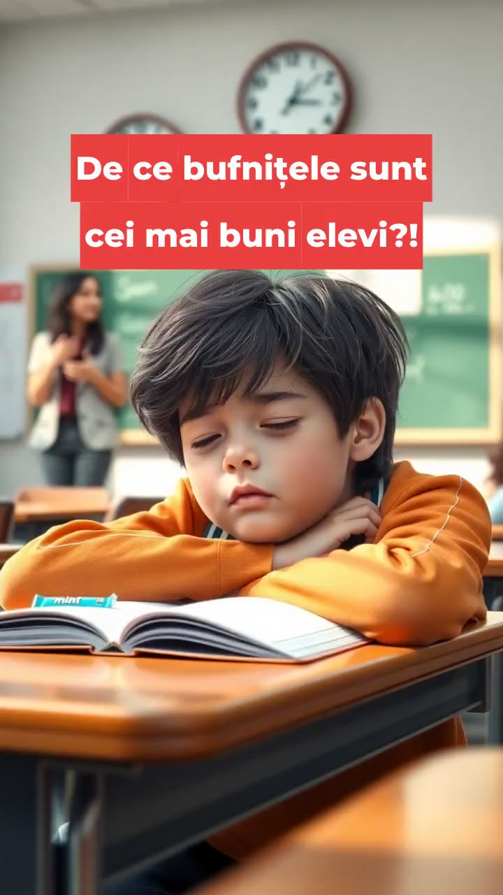 De ce bufnițele sunt cei mai buni elevi?!