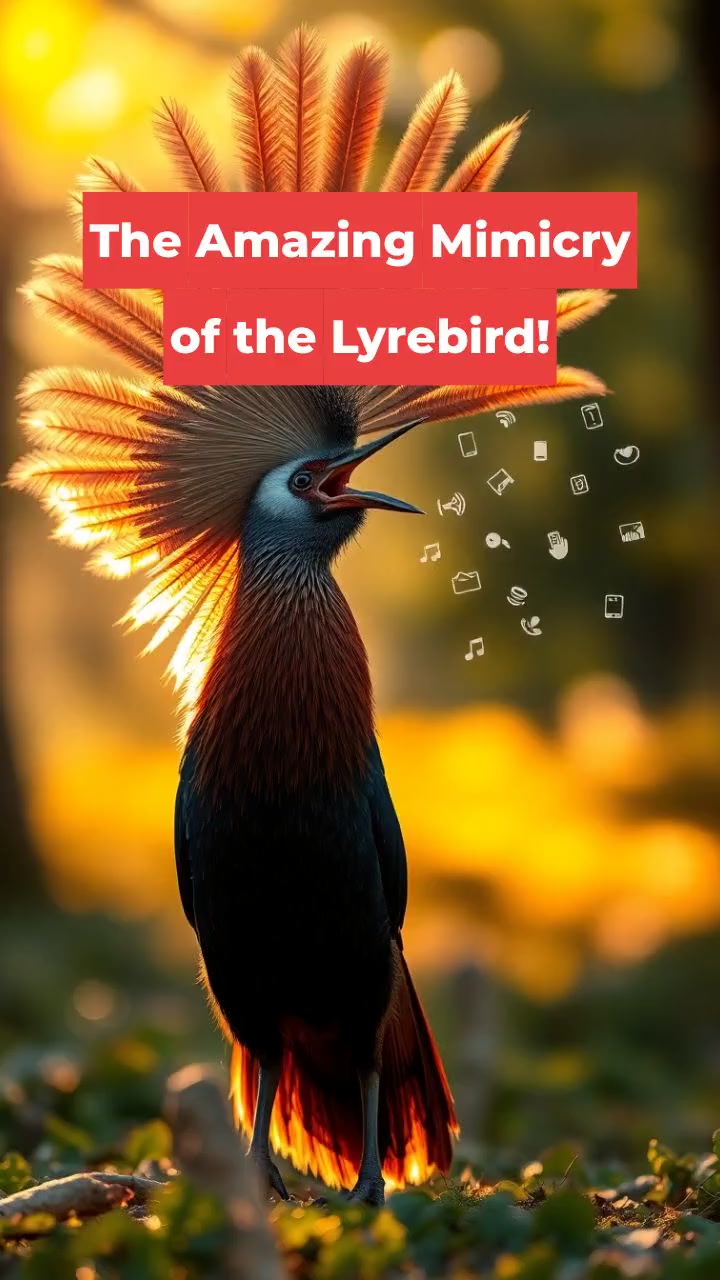 The Amazing Mimicry of the Lyrebird!