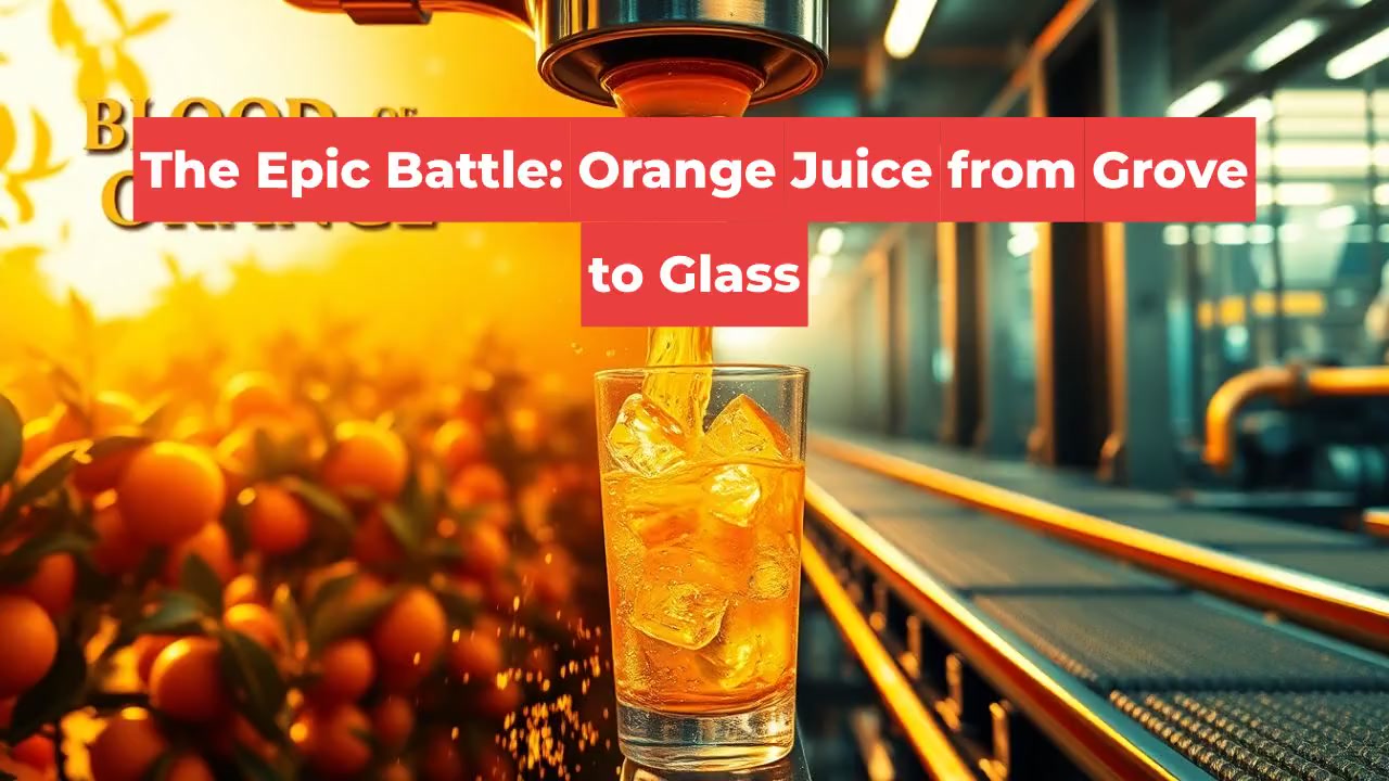 The Epic Battle: Orange Juice from Grove to Glass
