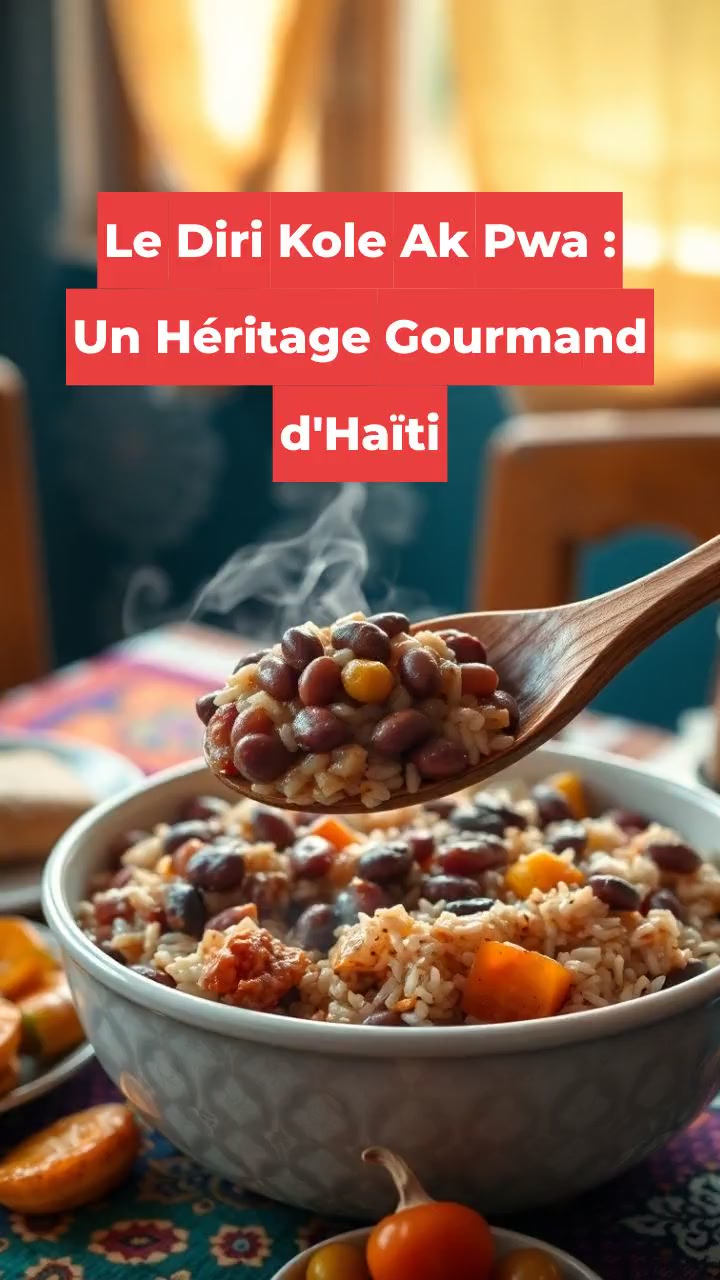Le Diri Kole Ak Pwa : Un Héritage Gourmand d'Haïti
