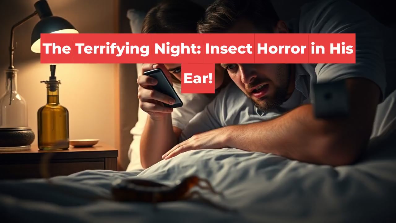 The Terrifying Night: Insect Horror in His Ear!