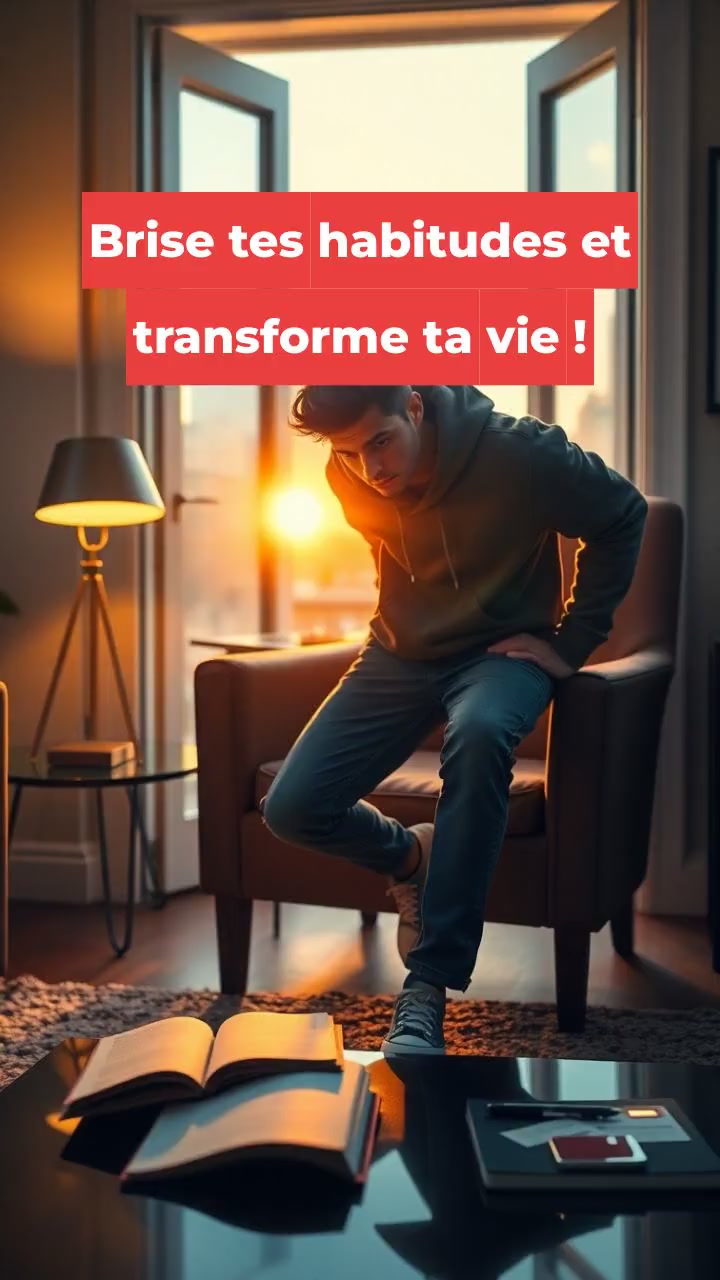 Brise tes habitudes et transforme ta vie !