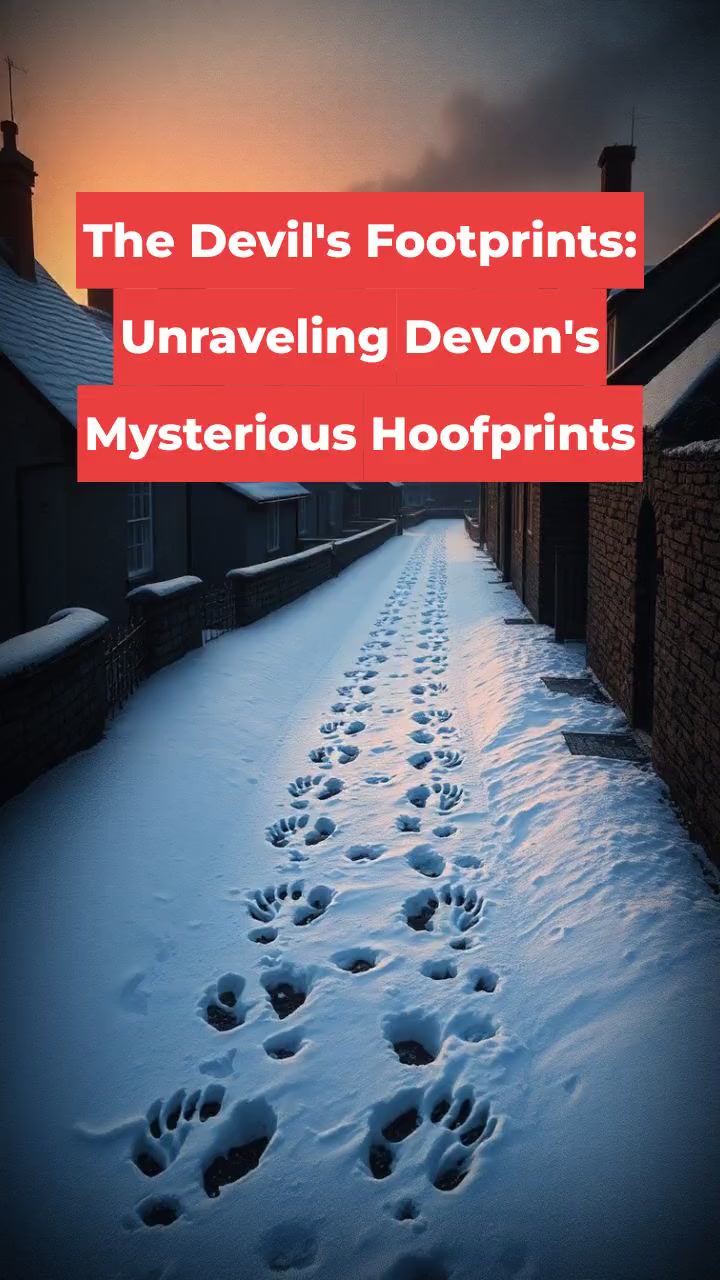 The Devil's Footprints: Unraveling Devon's Mysterious Hoofprints