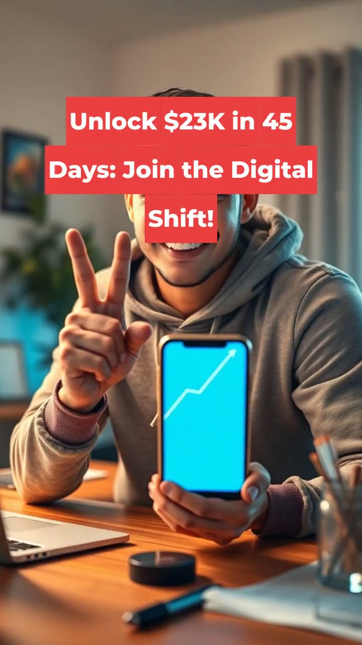 Unlock $23K in 45 Days: Join the Digital Shift!