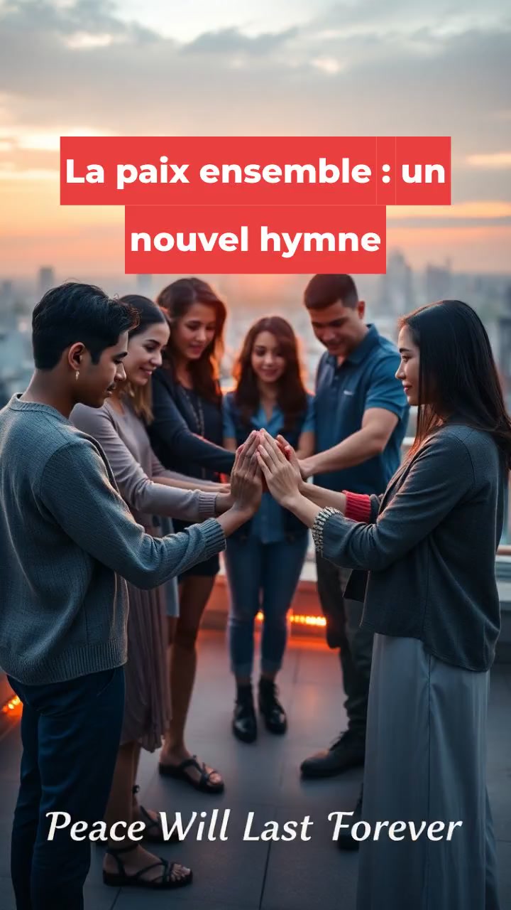La paix ensemble : un nouvel hymne