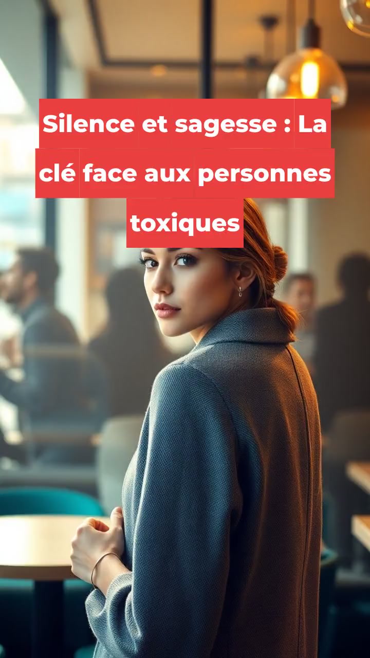 Silence et sagesse : La clé face aux personnes toxiques