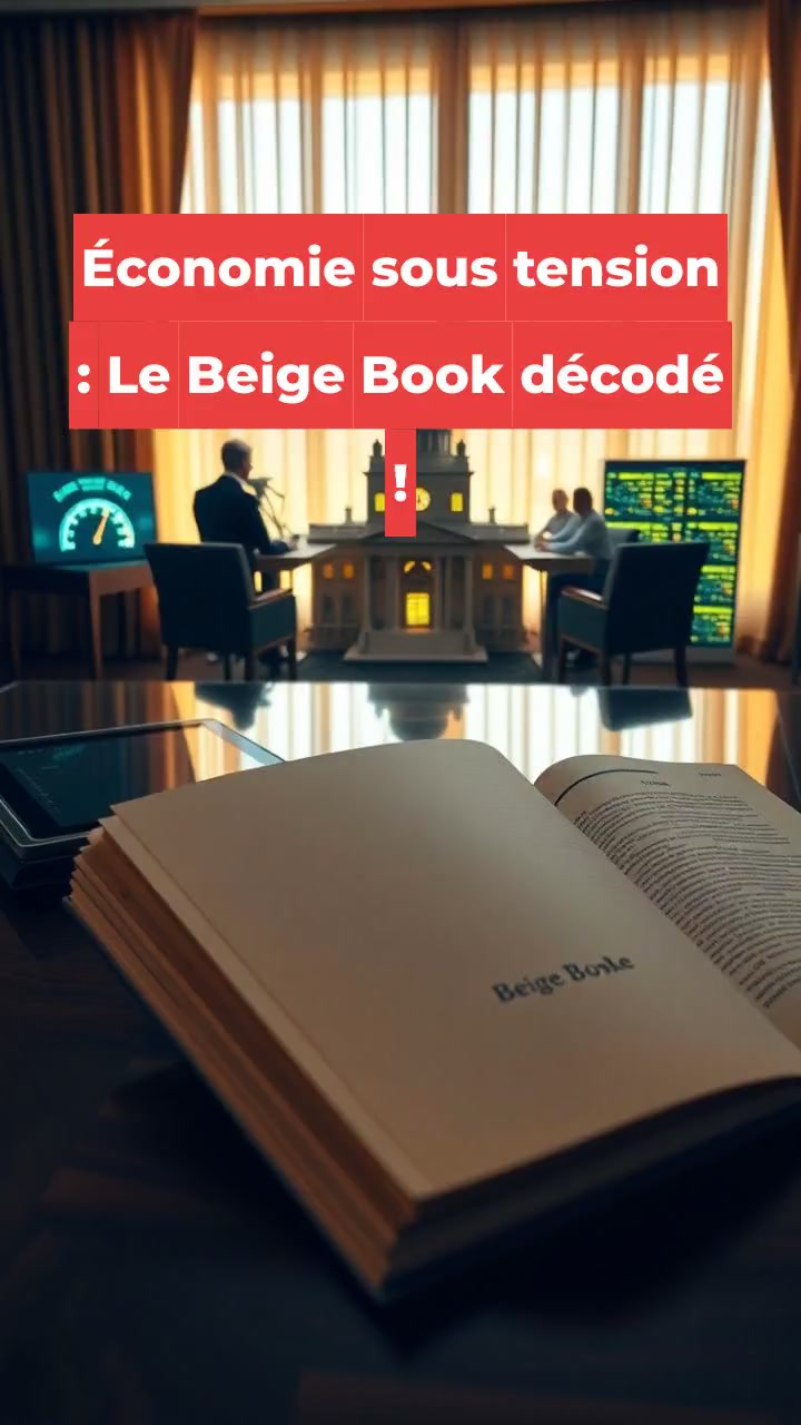 Économie sous tension : Le Beige Book décodé !