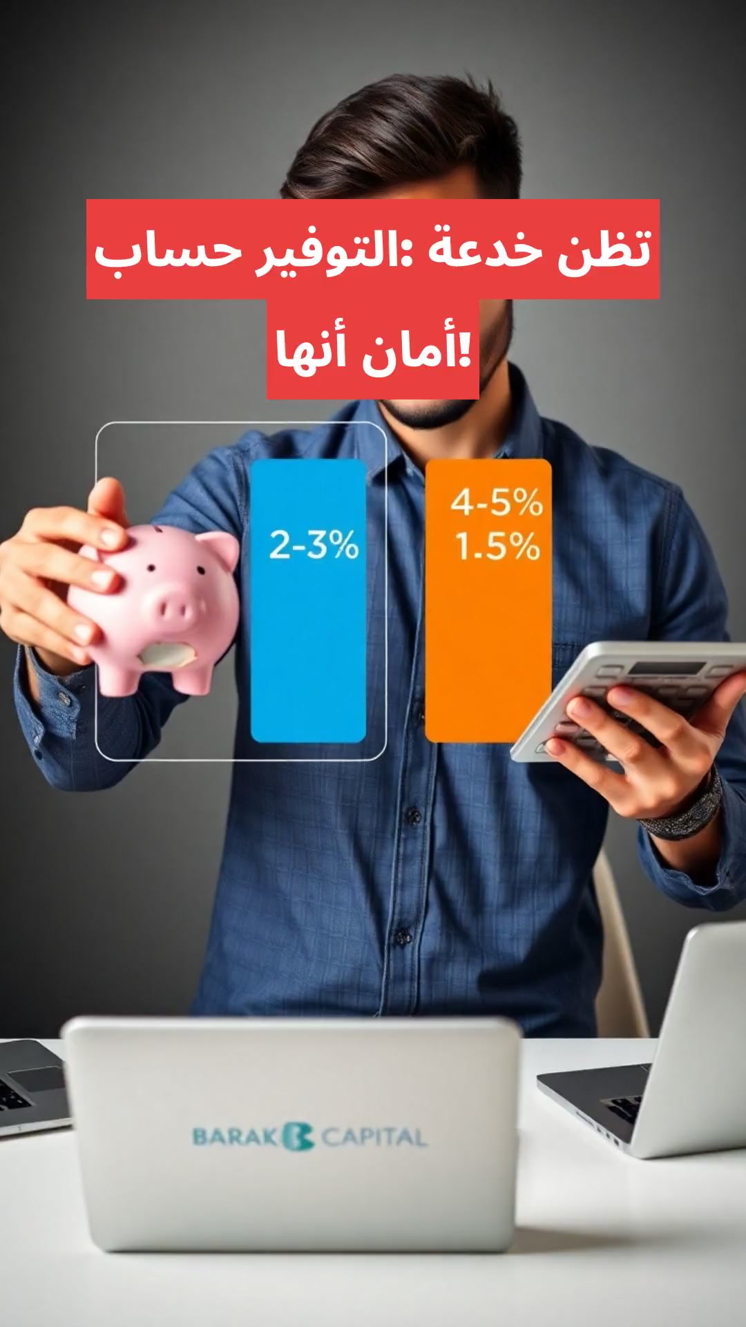 حساب التوفير: خدعة تظن أنها أمان!