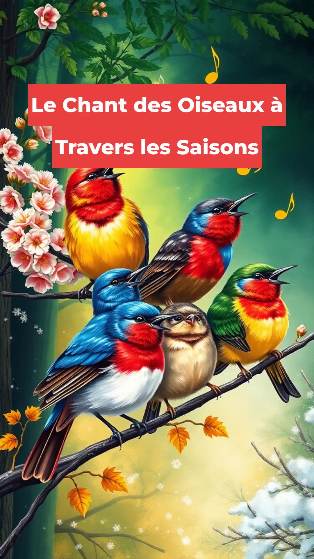 Le Chant des Oiseaux à Travers les Saisons