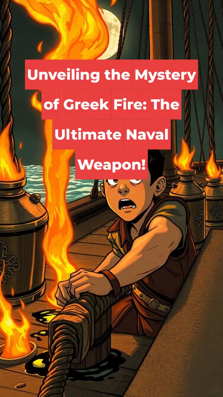 Unveiling the Mystery of Greek Fire: The Ultimate Naval Weapon!
