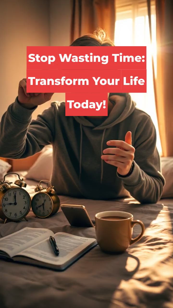Stop Wasting Time: Transform Your Life Today!