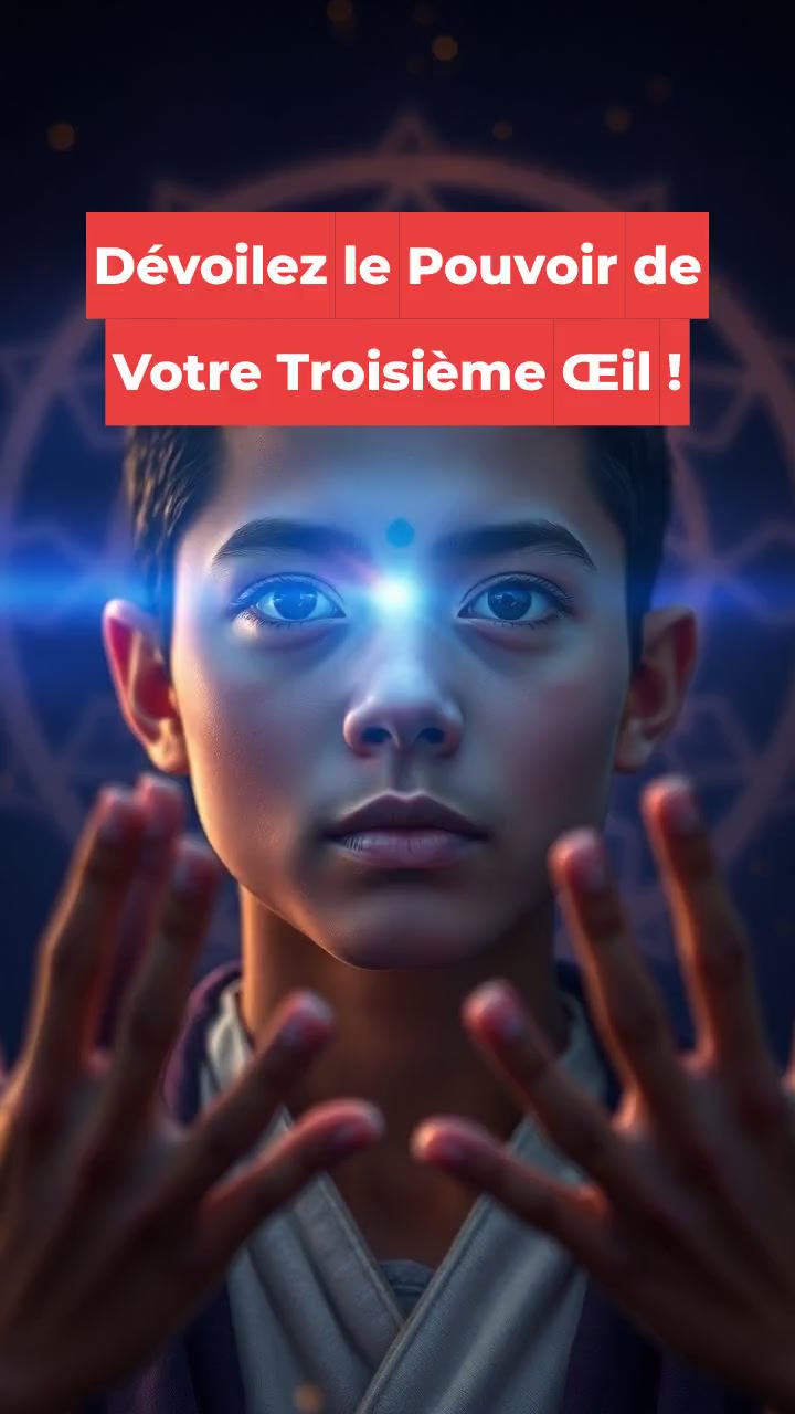 Dévoilez le Pouvoir de Votre Troisième Œil !