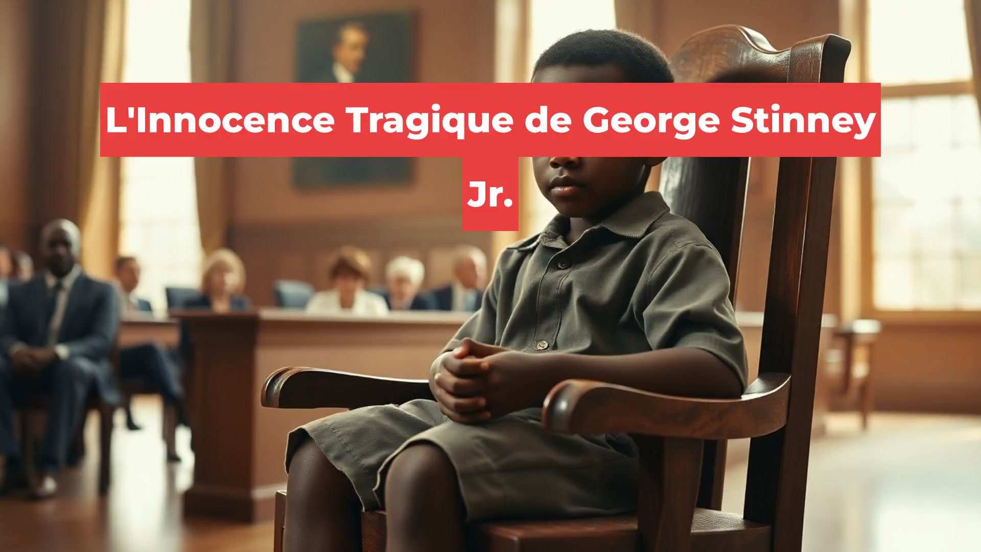 L'Innocence Tragique de George Stinney Jr.