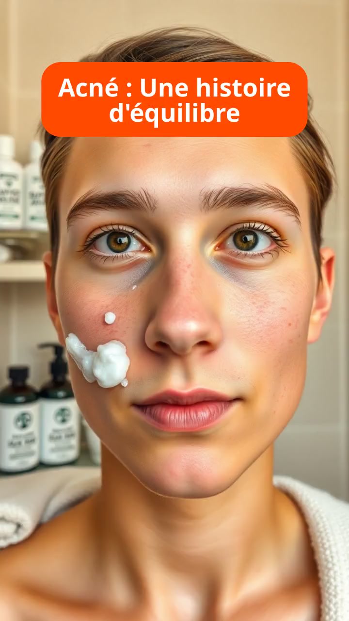 Acné : Une histoire d'équilibre 