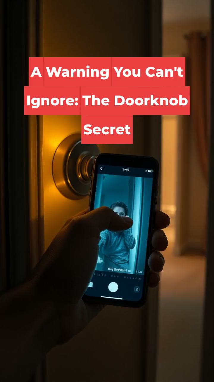 A Warning You Can't Ignore: The Doorknob Secret