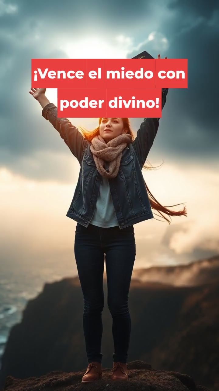 ¡Vence el miedo con poder divino!