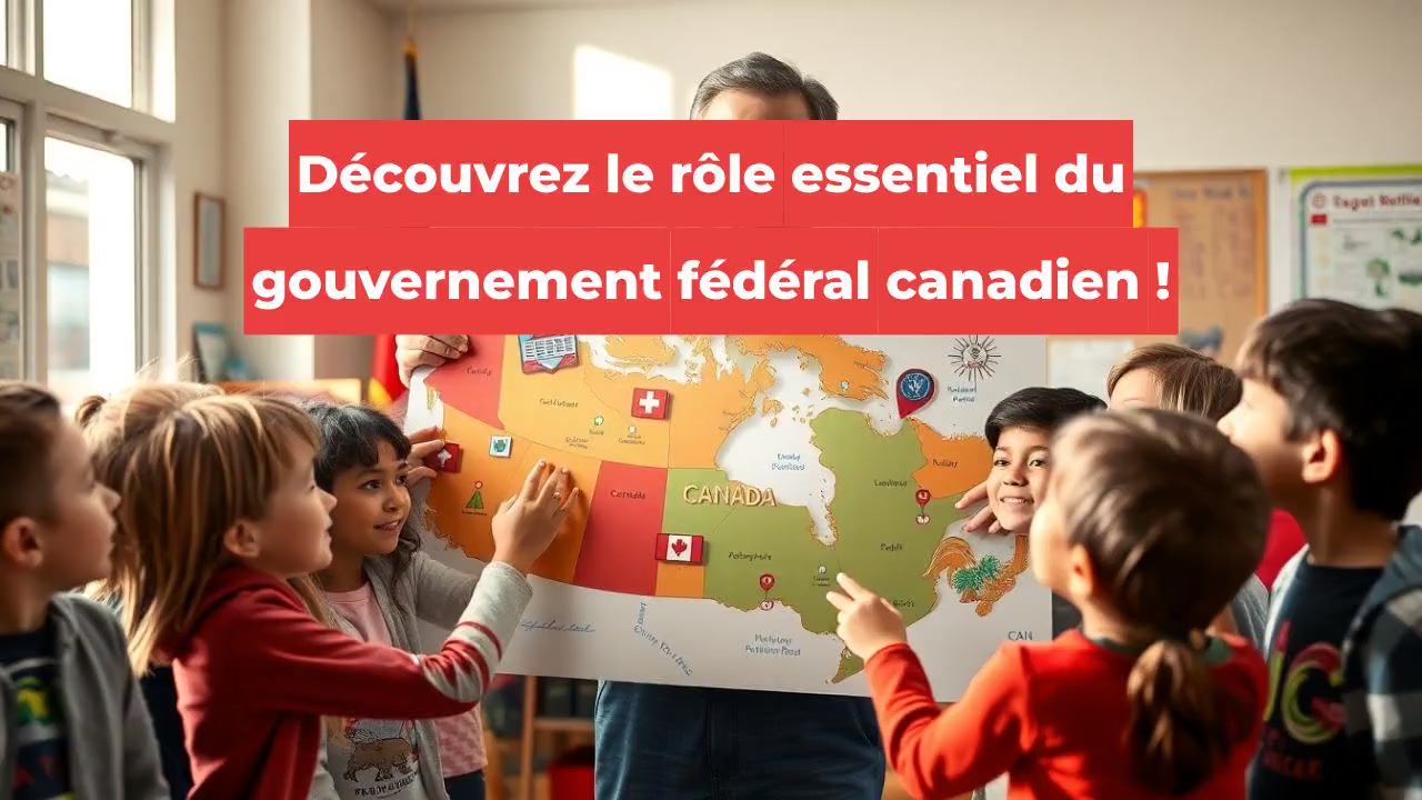 Découvrez le rôle essentiel du gouvernement fédéral canadien !