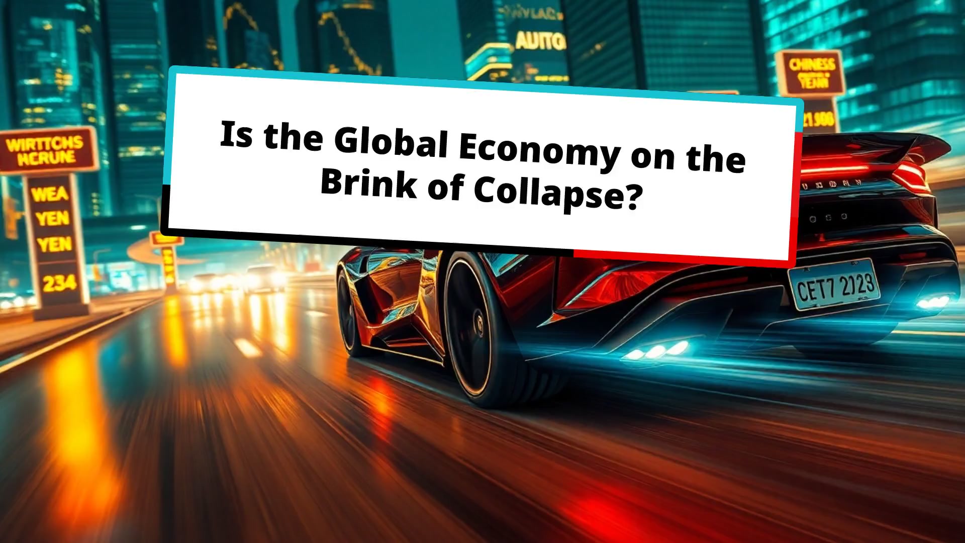 Is the Global Economy on the Brink of Collapse?